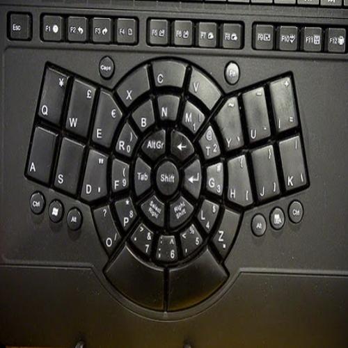 Você conseguiria digitar nesse teclado de última geração? 