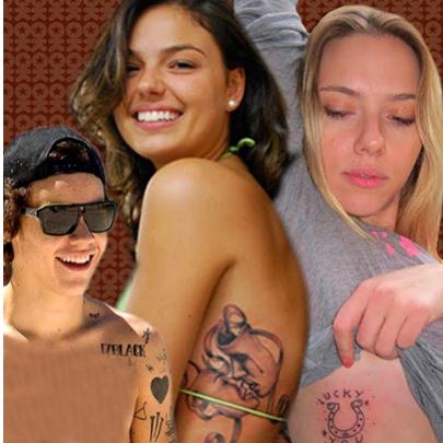As 6 tattoos mais cagadas das celebridades