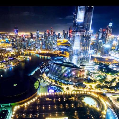 Se surpreenda com as incríveis luzes de Dubai