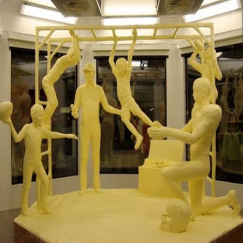 TOP 5 - Esculturas incríveis feitas de manteiga