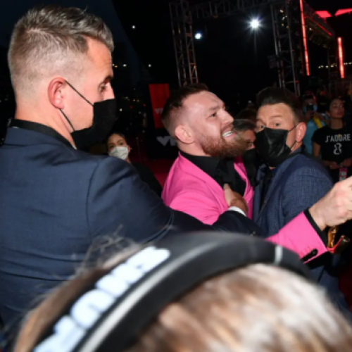 Conor McGregor teve problemas com o namorado de Megan Fox na cerimônia