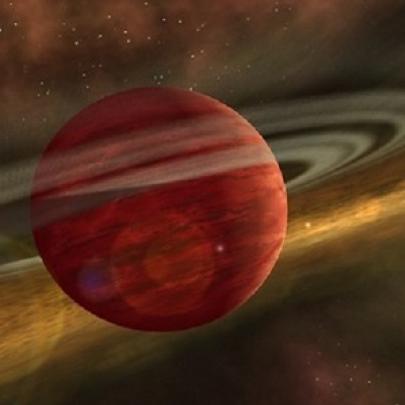 Planeta gigante descoberto na órbita mais distante já encontrada
