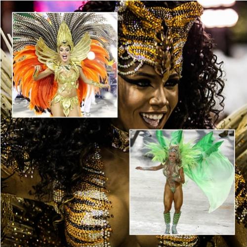 As celebridades de destaque do Carnaval do Rio!