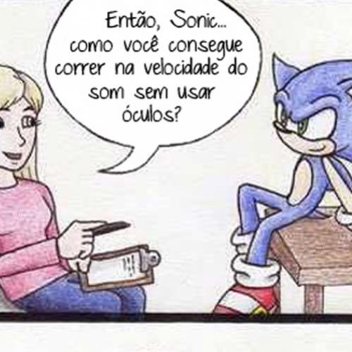 A verdade sobre os olhos do Sonic