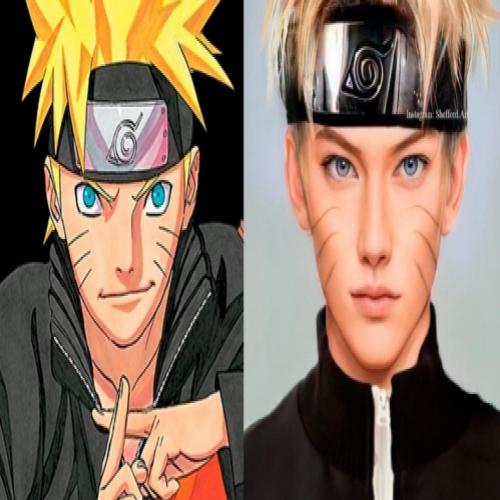 Como seriam os personagens do Naruto na vida real?