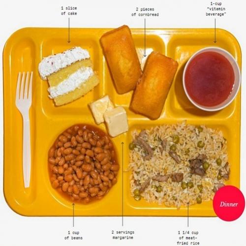 Veja como são as refeições de algumas prisões dos EUA