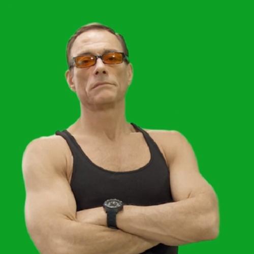 Jean Claude Van Damme libera cenas em tela verde e vira meme