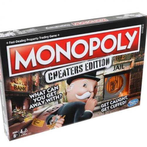 Jogo de tabuleiro Monopoly ganha versão especial para trapaceiros