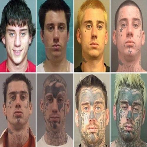 Uma vida de crimes e tatuagens 