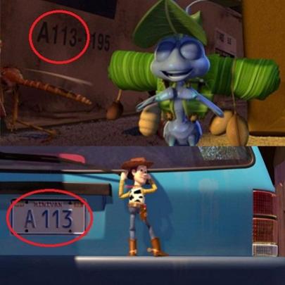Qual o significado do código secreto de Pixar, A113?