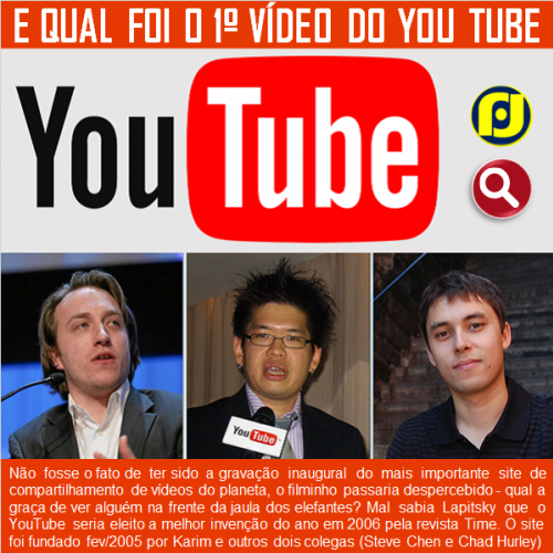 Qual foi o primeiro vídeo do YouTube? 