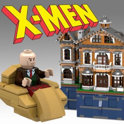 Lego - Conjunto ÉPICO do Instituto Xavier dos X-Men