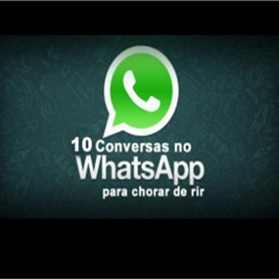 10 Conversas no Whatsapp para chorar de rir.