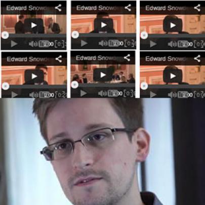 WikiLeaks divulga primeiro vídeo de Snowden desde asilo na Rússia