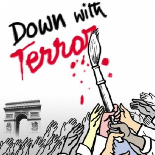 A resposta de cartunistas contra o atentado na França
