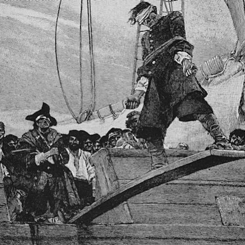 Os piratas realmente faziam as pessoas andarem na prancha?