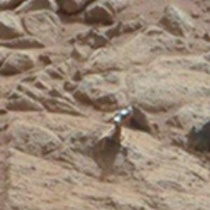 Objeto prateado é encontrado em Marte
