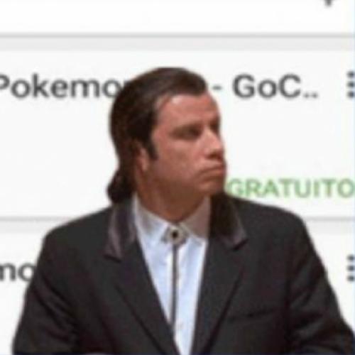Pokémon Go - John Travolta perdido na Play Store
