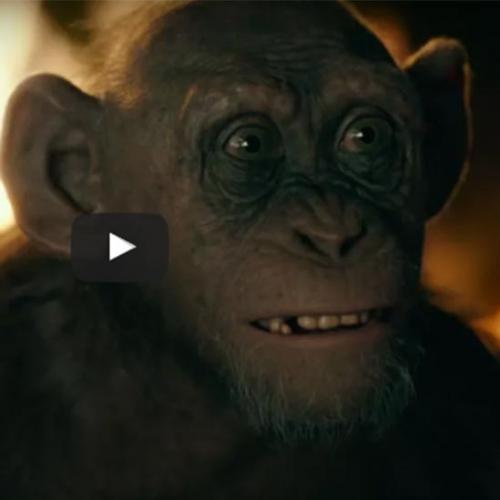 Clipe de três minutos de Planeta dos Macacos: A Guerra apresenta Bad A