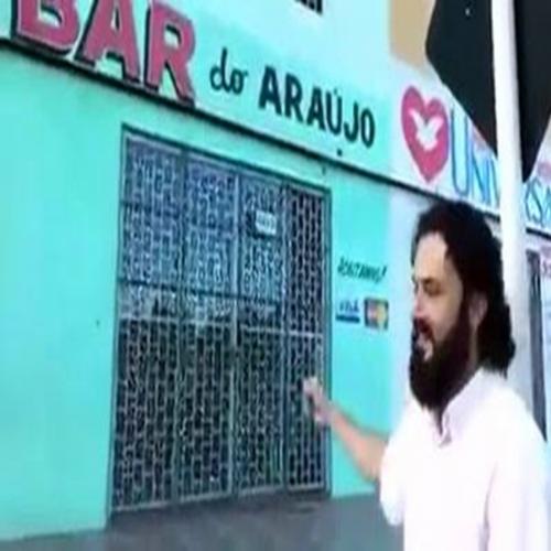A prova que o famoso ‘Bar do Araújo’ existe mesmo