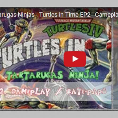 Novo vídeo! Tartarugas Ninja - Gameplay/Bate-papo