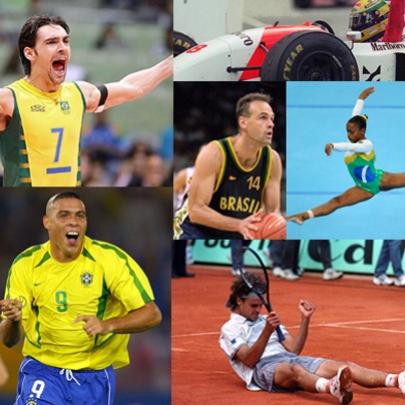 20 inesquecíveis atletas brasileiros em diferentes esportes