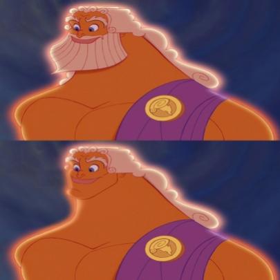 Os personagens da Disney sem barba ficam muito engraçados