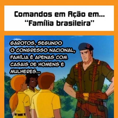 Comandos em Ação em “Família Brasileira”