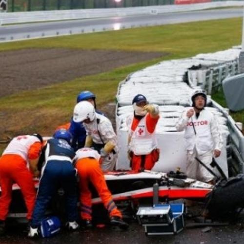 F1: Veja o acidente de Jules Bianchi