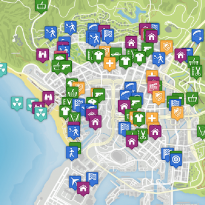 Que tal localizar a cidade de Los Santos de GTA V no Google Maps?