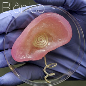 Cientistas criam ouvido ‘biônico’ com impressora 3D