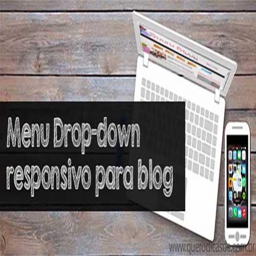 Menu responsivo para blog (Drop-down)