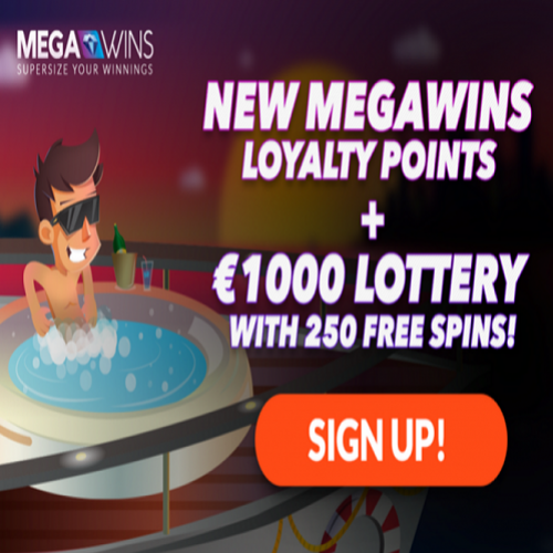 Megawins lança sistema de pontos de fidelidade e loteria de 1.000 euro