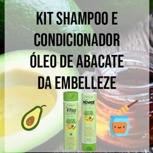 Resenha do Kit de Shampoo Vitay e Condicionador Novex Óleo de Abacate 