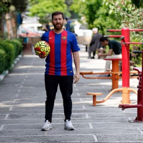 Iraniano é preso por se parecer demais com Messi