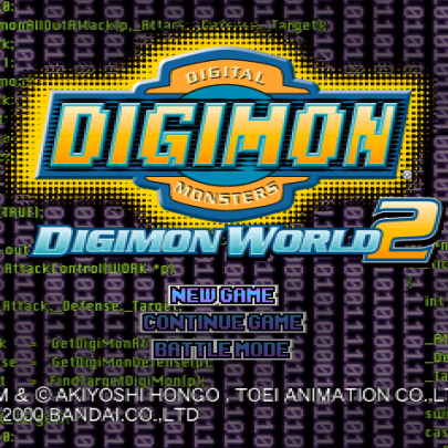 Digimon World 2, onde andar de tanque é uma coisa normal