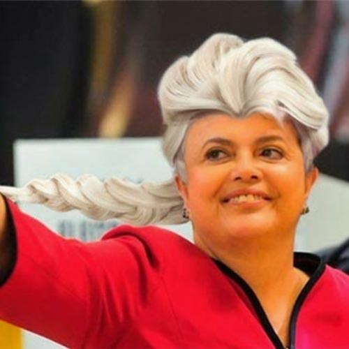 Presidente Dilma lança moda e exibe diversos cortes de cabelo na inter