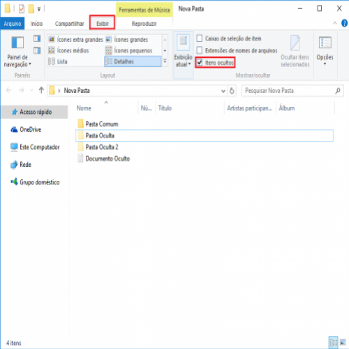 Windows 10: Como ocultar ou desocultar arquivos e pastas