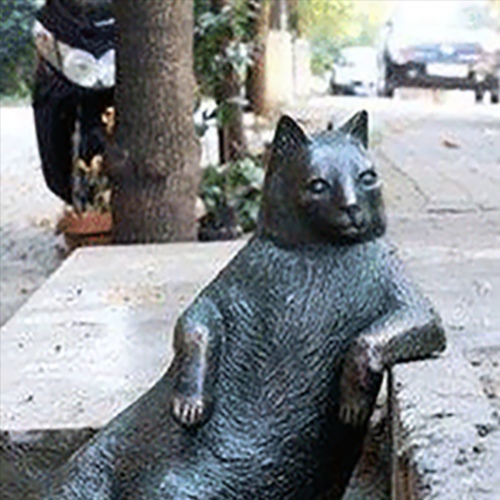 Gato tem sua estátua na Turquia