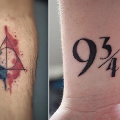 15 tatuagens que trazem homenagens sutis à Harry Potter