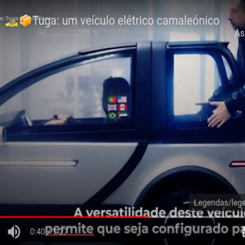 Conheça o carro elétrico produzido em Portugal