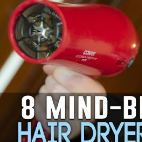 Usos para o secador de cabelos que você nem fazia idéia