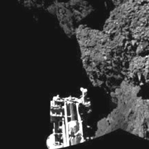 Pouso do robô Philae no cometa 67P
