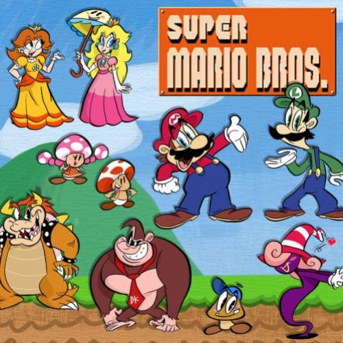 Os desenhos esquecidos do Super Mario
