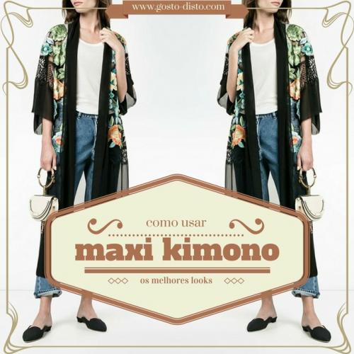 39 maneiras descoladas de usar maxi kimono