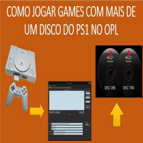 COMO JOGAR GAMES COM MAIS DE UM DISCO NO PS1