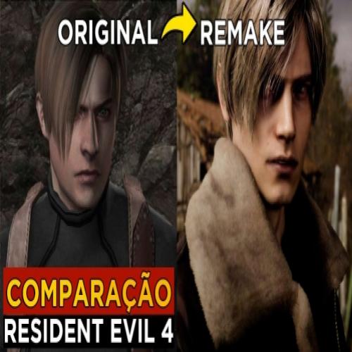 Comparação Resident Evil 4 original e remake