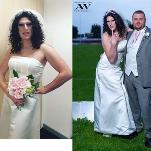Noiva contrata drag queen para fazer pegadinha em cerimônia de casamen
