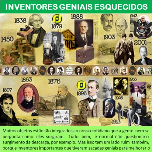 Inventores geniais e esquecidos