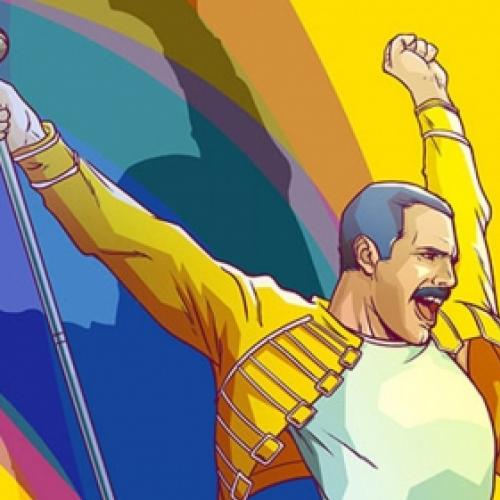 25 das mais belas ilustrações de Freddie Mercury